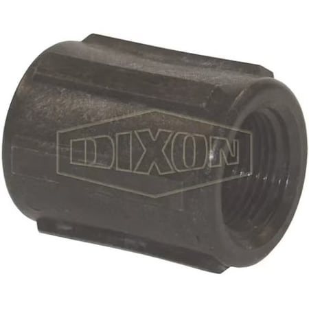 Dixon Pipe Coupling, 2 in Nominal, FNPT End Style, SCH 80/XH, Polypropylene, Domestic 62194