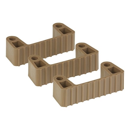 Vikan Rubber Bands for Wall Brackets, Brown 100266