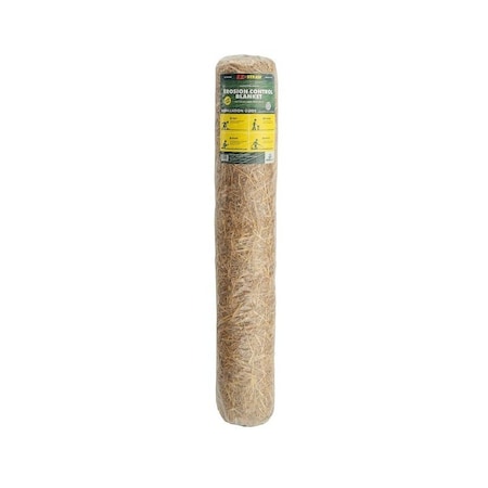 Ez-Straw Erosion Control Blanket, Straw, 50 ft L, 4 ft W ML4X509PK