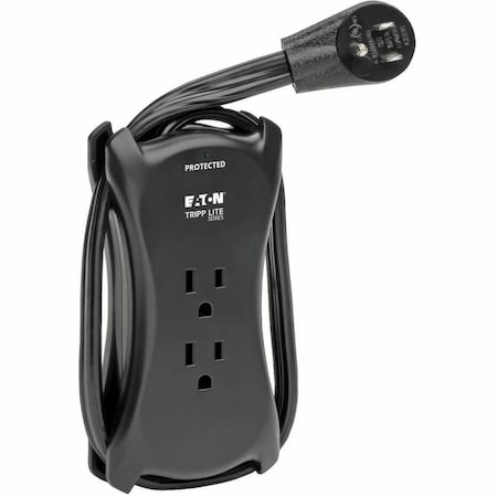 Tripp Lite 3-OUTLET TRAVEL SURGE 1050J 2-USB 5-15P TRAVELER3USB