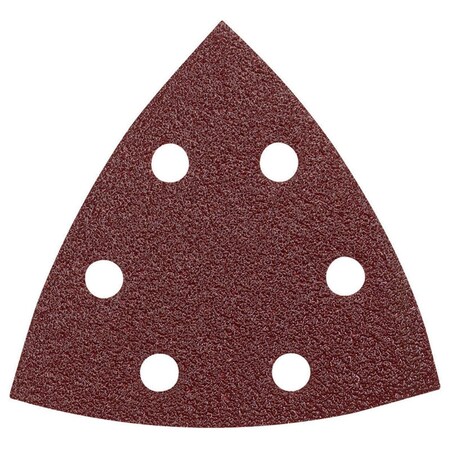 Aceds 3.5 in. 120-Grit Triangular Sanding Sheet Red - 2324424