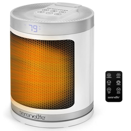 Serenelife Portable Space Heater SLSPCHTR3WH