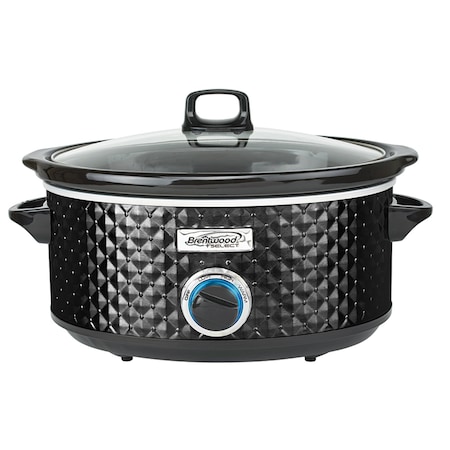 Brentwood Industries Select 7 Quart Slow Cooker in Black SC-157BK