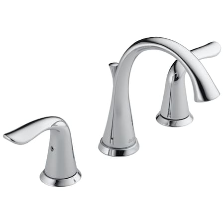 Delta Lahara Two Handle Widespread Bathroom Faucet 3538-MPU-DST