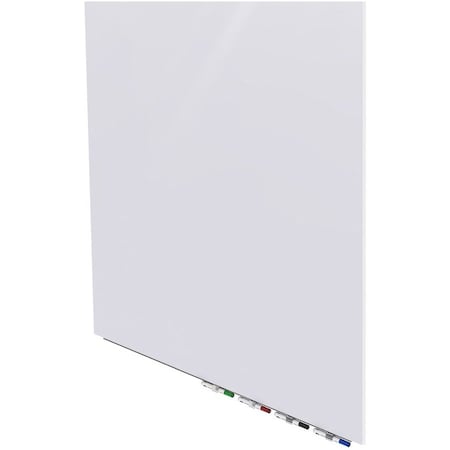 Ghent Aria Glassboard, 4Hx6 ft.W, 1/4", White, Glass, 48", 72", White ARIASN46WH