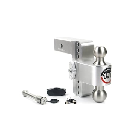 Weigh Safe HITCH ACCESSORIES Fits 212 Inch Receiver 18500 Gross Trailer Weight Turnover Adjustable Stowab LTB6-2.5-KA