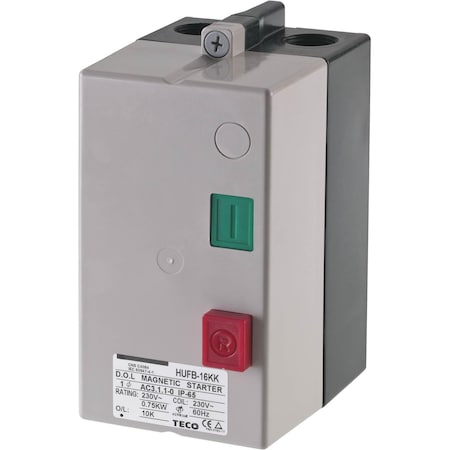 Grizzly Magnetic Switch, Single-Phase, 220V Only, 1 HP, 7.2-10A T24100