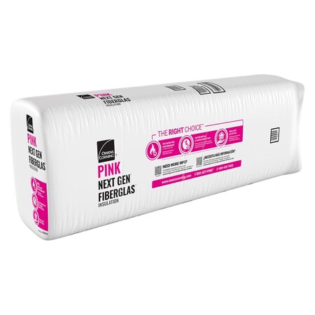 Owens Corning 15 in. W X 93 in. L X 3.5 in. 11 Kraft Faced Fiberglass Insulation Batt 125.94 sq ft OCBF01