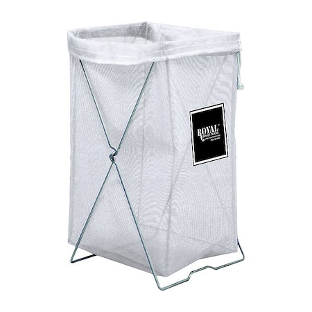 Royal Basket Trucks Hamper, 100 lb Capac., 17" L G00-WWX-HMK