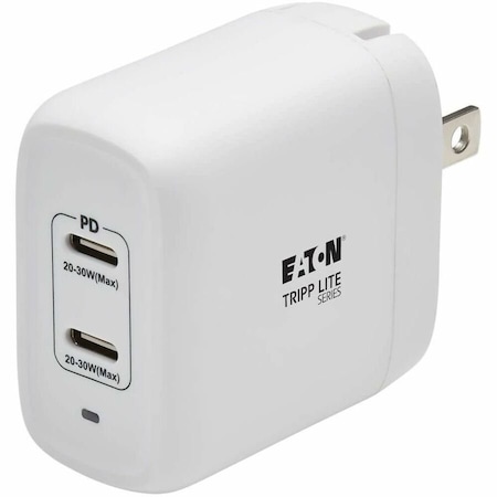 Tripp Lite TRIPP DUAL-PORT COMPACT USB-C WALL CHARG U280-W02-40C2-G