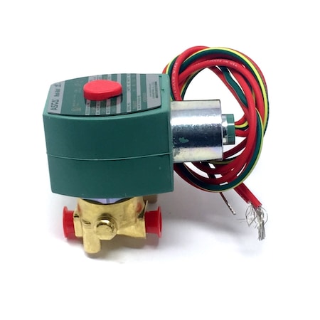 Asco 1/4in 120V Air/Water/Oil 0# Min 140# Max 8262H022 120/60 110/50