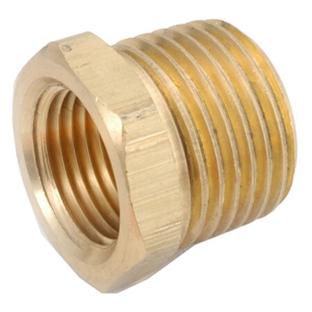 Gizmo 756110-1202 .75 x .13 in. Brass Hex Bushing GI830711