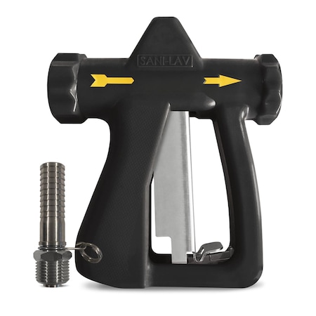 Sani-Lav Spray Nozzle, 5 15/16" L, 3/4" Sz, Black NP1B