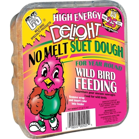 C&S 11 Oz. High Energy Delight No Melt Suet Dough 100214297