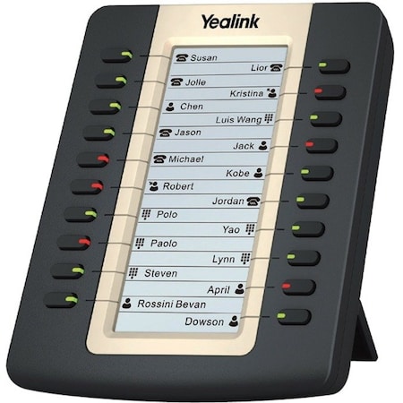Yealink IP Phone Expansion Mod Module, 160x320 graphic LCD (power supply not included) Up 38 EXP20