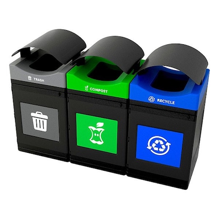 Commercial Zone Products Waste Receptacle Center 787302MSA