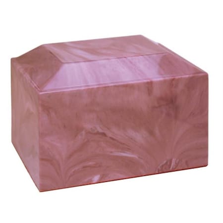 Fasttrack2Fitness Cultured Marble Cremation Atlantis Adult Urn, Mulberry FA2062586