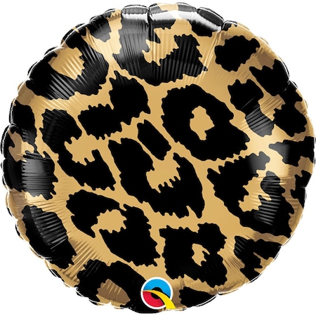 Loonballoon Animal-prints-patterns, 18 inch LEOPARD SPOTS PATTERN 2 pcs LOON-LAB-13318-Q-U
