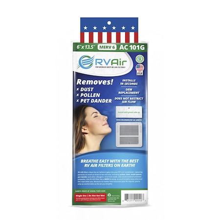 Rv Air. Air Conditioner Filter AC 101G