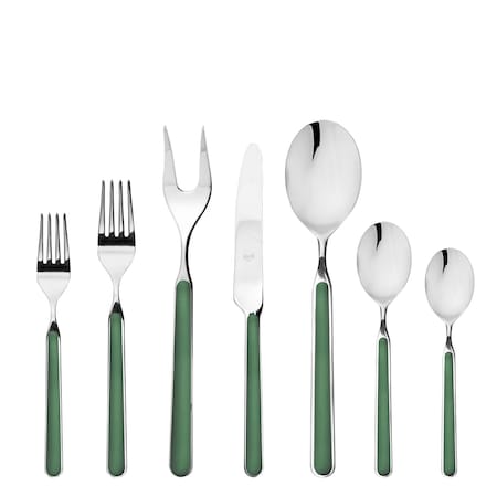 Mepra Fantasia Flatware Set - 32 Pieces - Green 10V622032