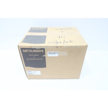 Mitsubishi VFD DRIVE 380-480V-AC 0.2-400HZ FR-A740-00230-NA