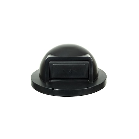 Witt Industries Black Plastic Dome Top with Push Door SC55DT