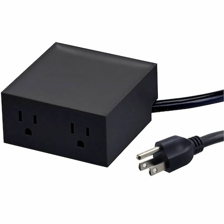 Bostitch Konnect Stackable Power Hub, Black KT2-POWER-BLK