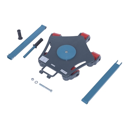 Vestil MULTI DIRECTION MACHINE SKATE 8.8K MDSKT-8