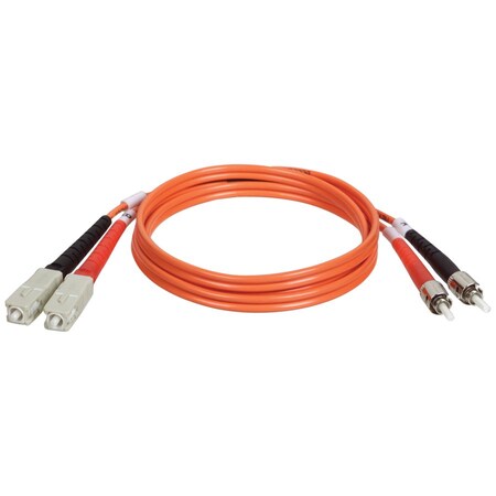 Eaton Tripp Lite Series Duplex Multimode 62.5/125 Fiber Patch Cable SC/ST, 10M 33 ft. N304-10M