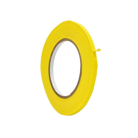 Wod Tape FPTC6 Printable Flatback Tape 1/4 in. x 60 yds. Yellow, 144PK WOD FPTC6-00250-144-60-YEL