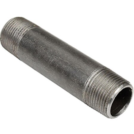 Anvil 0.75 x 4 in. Black Steel Pipe Nipple - 150 PSI B1754553