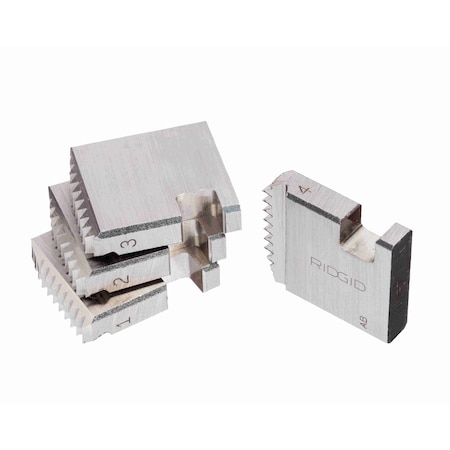 Ridgid Replacement Pipe Die, For Ridgid Handheld Heads, Right Hand, 1 in Pipe, Aluminum/Steel, NPT, PK4 37835