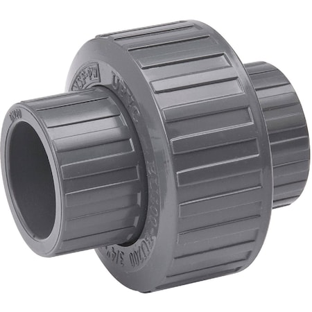 B & K 3/4'' Solvent Schedule 80 PVC Union 164-604
