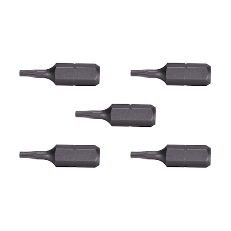 Century Drill & Tool SECURITY T8 STAR BULK 5PK 68148