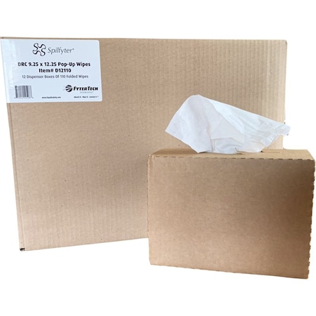 Spilfyter Pop Up Wipers, 9.2 in x 12.25 in D12110