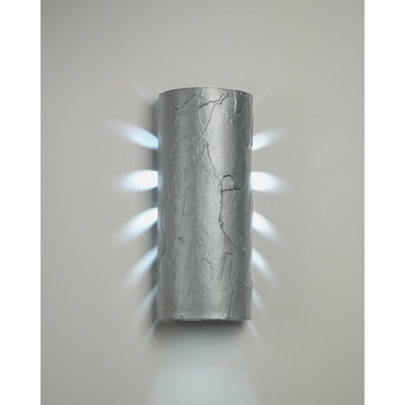 Luxury Lighting Masons Select 17 in Ceramic Backlit Slate Look Outdoor Wall Light, Rubbed Pewter Paint Finish, 2PK (2) SL512-APew-ud-7