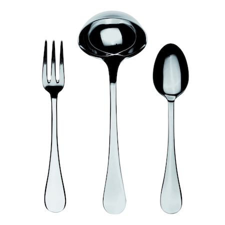Mepra Brescia Serving Set - 3 Pieces - Stainless Steel 1020B22003