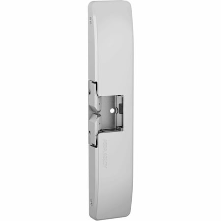 Hes 12VDC / 24VDC Electric Strike Body with Latchbolt Strike Monitor Bright Brass Finish 9500 605 LBSM