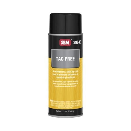 Sem TAC Free Primer, 16 oz Aerosol Can, Clear, RTU Mixing 39643