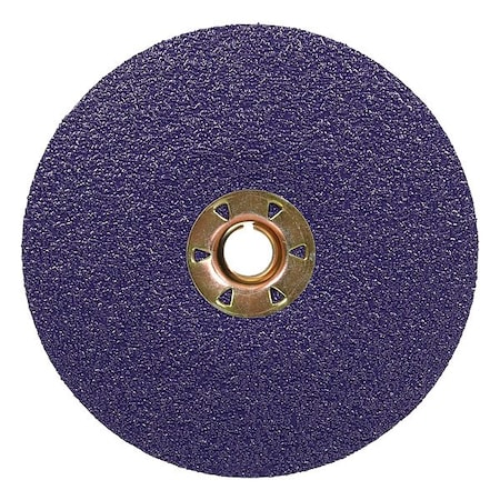 3M Cubitron Fiber Disc, Ceramic, 4 1/2 in Dia., PK25 7100349673