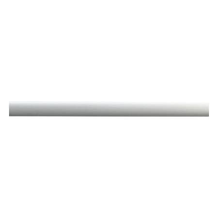 Acrovyn Handrail, Driftwood, Round, 10 ft L 6C262N