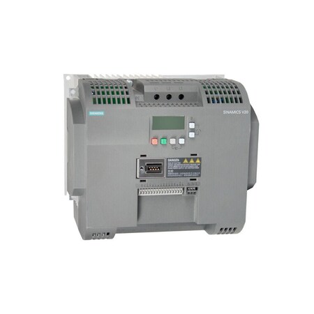 Siemens SINAMICS V20 380-480 V 3 AC -15/+10% 47-63Hz rated power 7.5 kW with 6SL3210-5BE27-5CV0