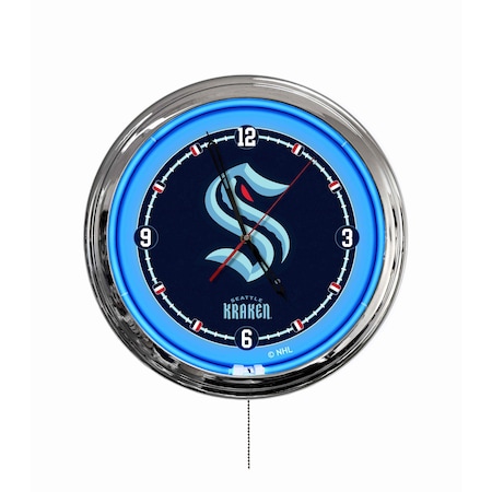 Holland Bar Stool Seattle Kraken 16 LED Wall Clock ClkL16