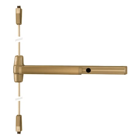 Von Duprin Grade 1 SVR Exit Bar, 06 Lever W/ Escutcheon, Cylinder Dogging, Satin Bronze Clear Coated CD9927L-NL-06 3 US10 RHR