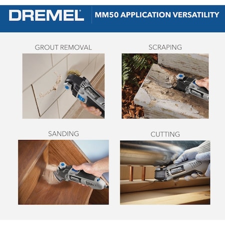 Dremel Multi-Max 5-Amp Variable Oscillating Multi-Tool Kit MM50-02