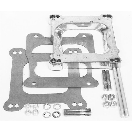 Edelbrock 2692 0.750 in. Carburetor Adapter - 4-BBL Quadrajet Adapter EDE2692