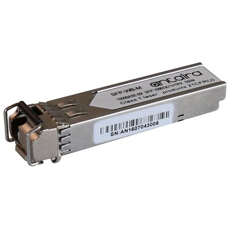 Antaira 1.25G Gigabit SFP Transceiver WDM-B, MM/LC/550M/TX:1550nm RX:1310nm, -40-85C SFP-WB-M-T