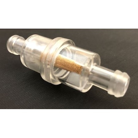 Helix Racing Products 3/16In Fuel Filter Clear W/Bronze 118-9003