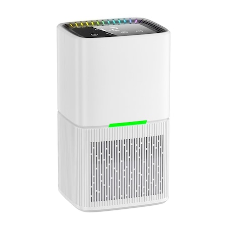 Edendirect 0.95 pt. 160 sq. ft. with Bucket Dehumidifier in White with Sleep Mode, 24H Timer, 7-Color Top Light ZRD3-1