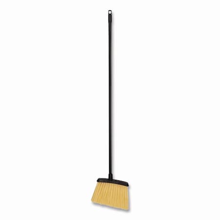 Carlisle Foodservice Duo-Sweep Unflagged Heavy Duty Angle Broom, 55" Length, Black/Yellow 4688500